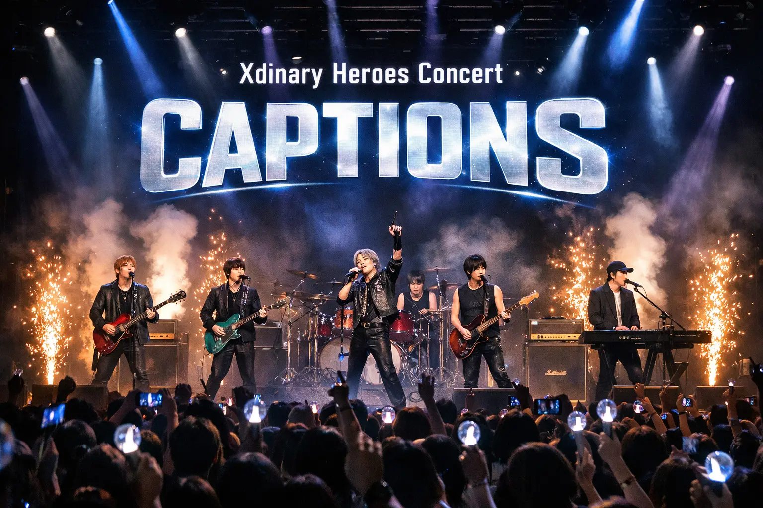 Xdinary Heroes Concert Captions