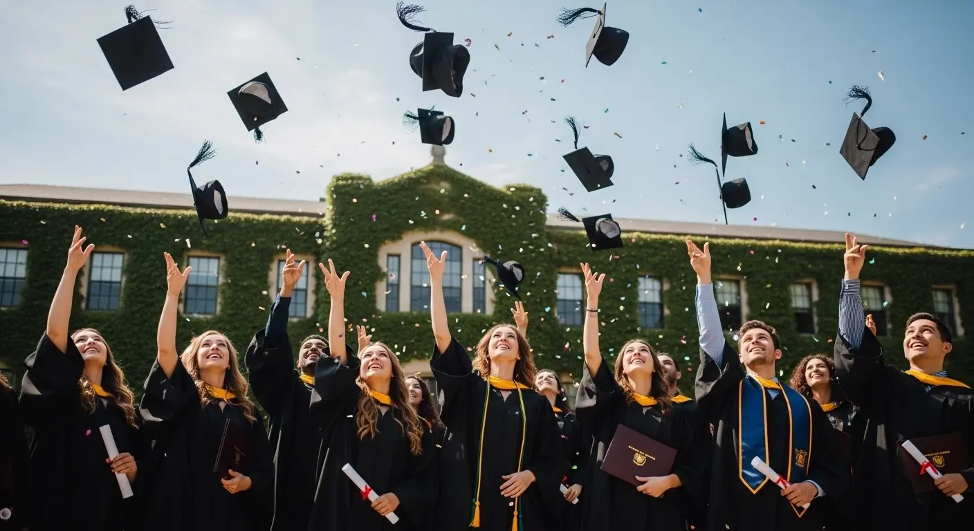 College Graduation Captions