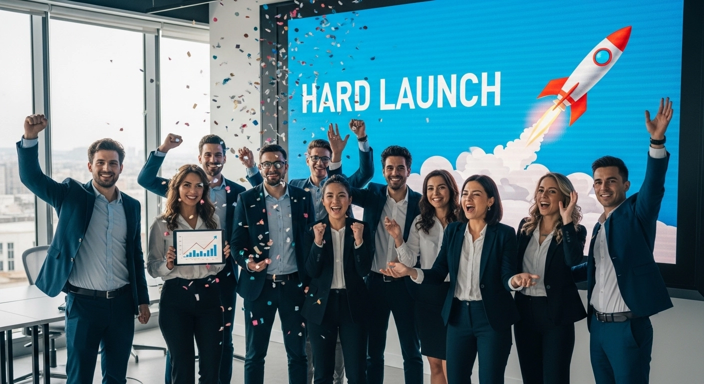 Hard Launch Captions