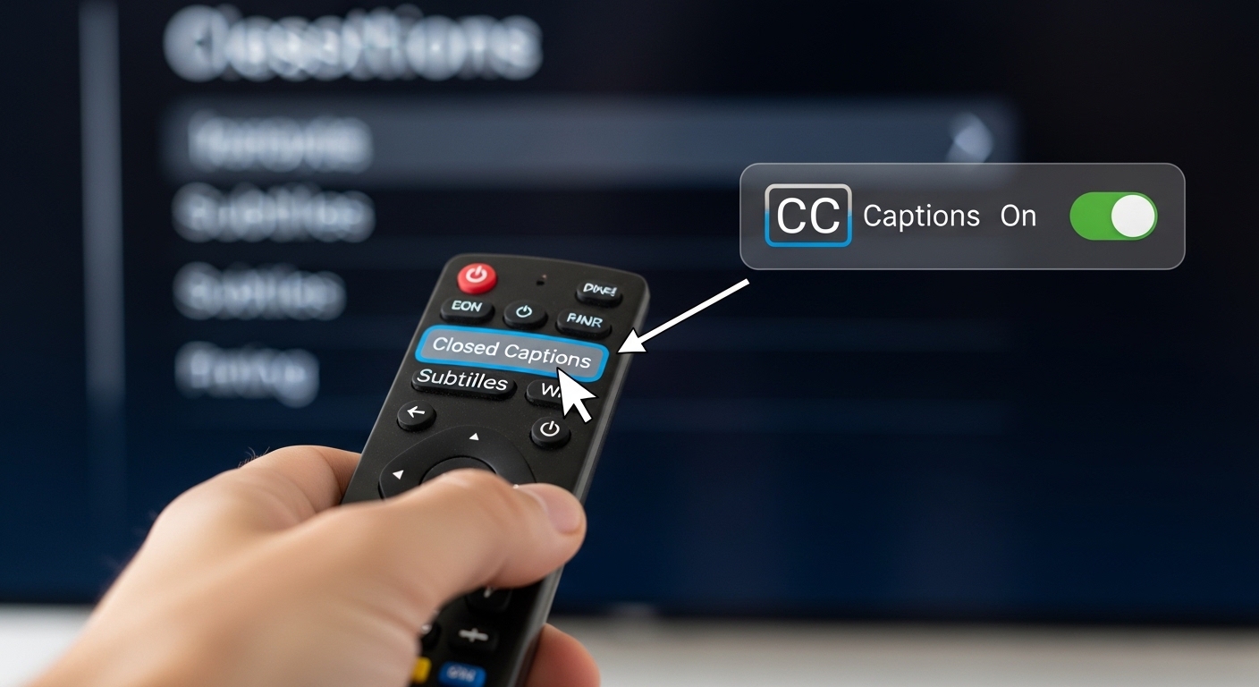 How to Remove Closed Captions