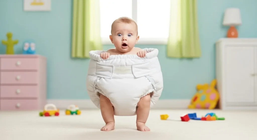 Diaper Caption