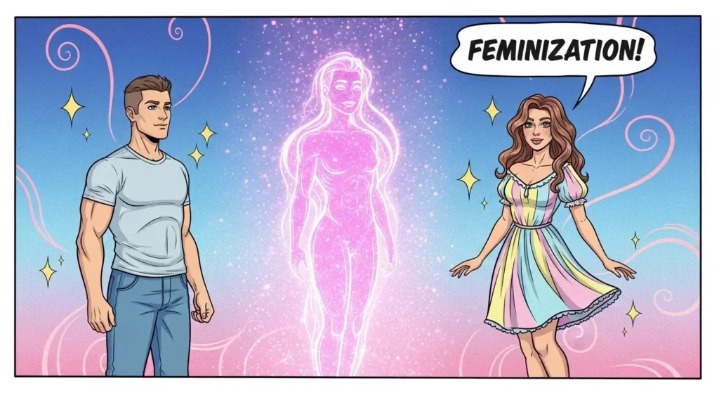 Feminization Caption