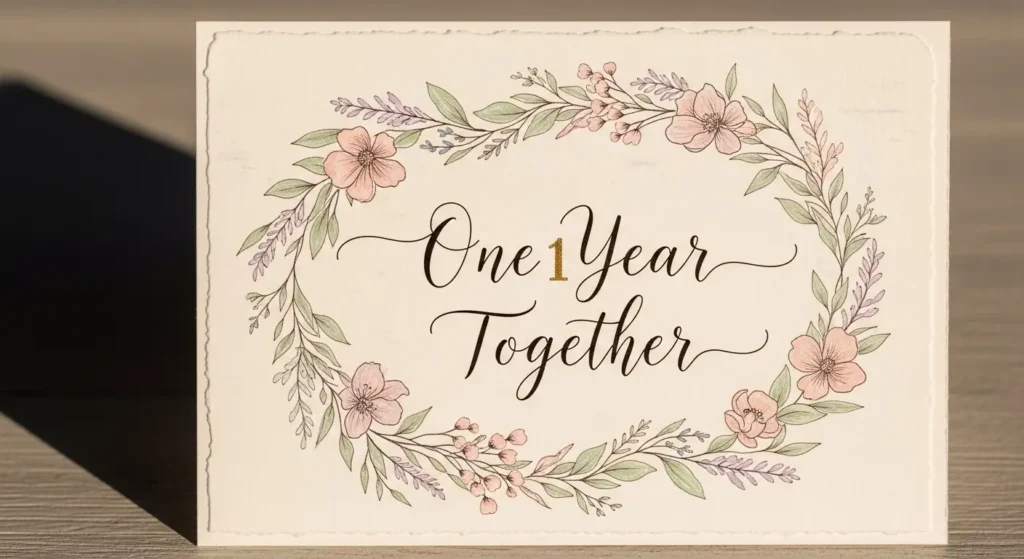 1 Year Anniversary Captions