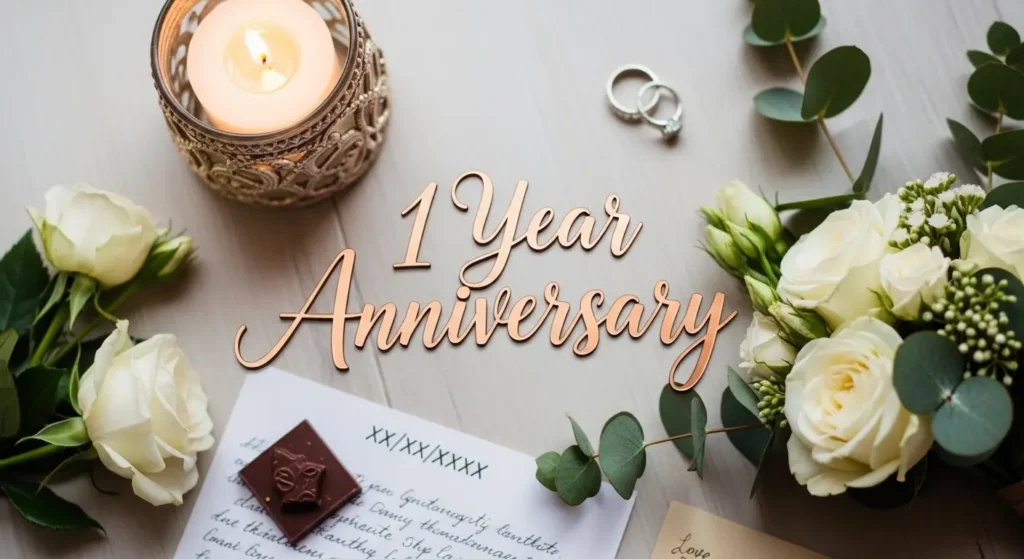 1 Year Anniversary Captions