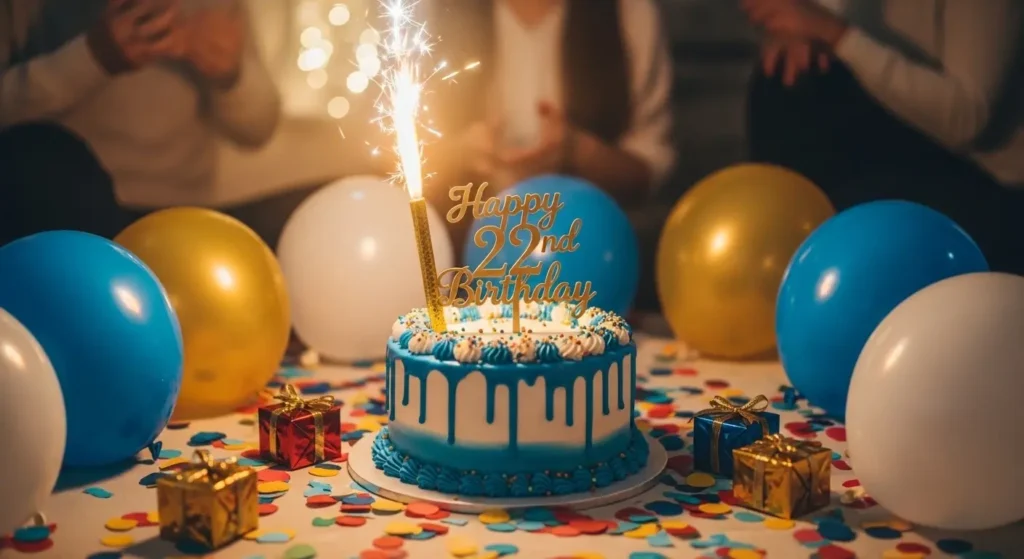 22nd Birthday Caption