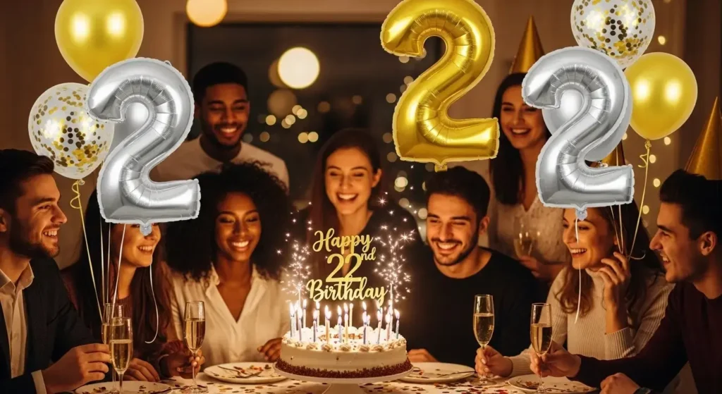22nd Birthday Caption