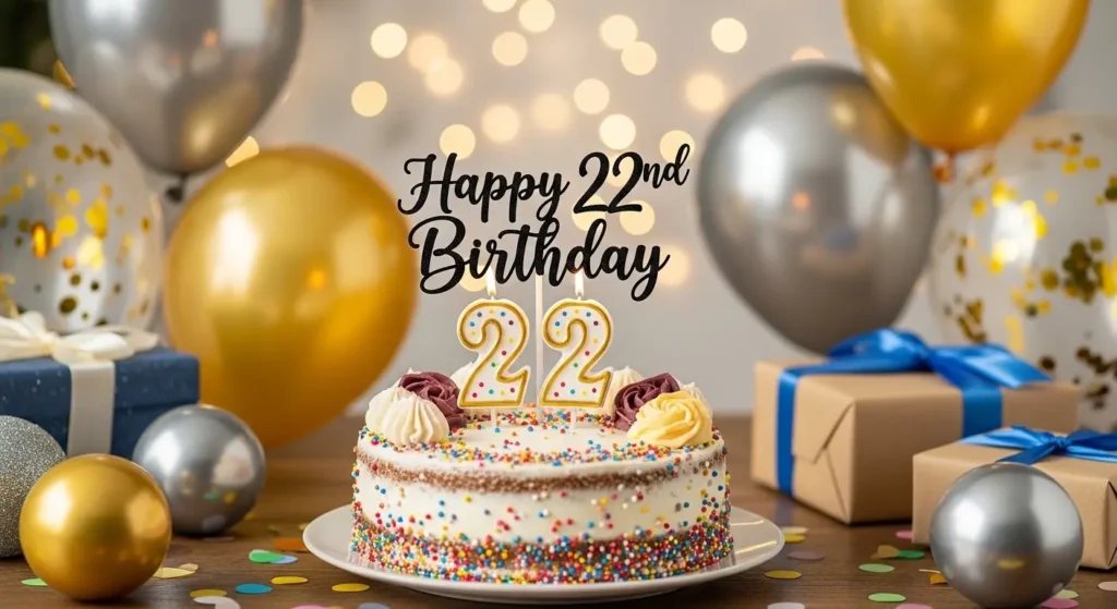 22nd Birthday Caption