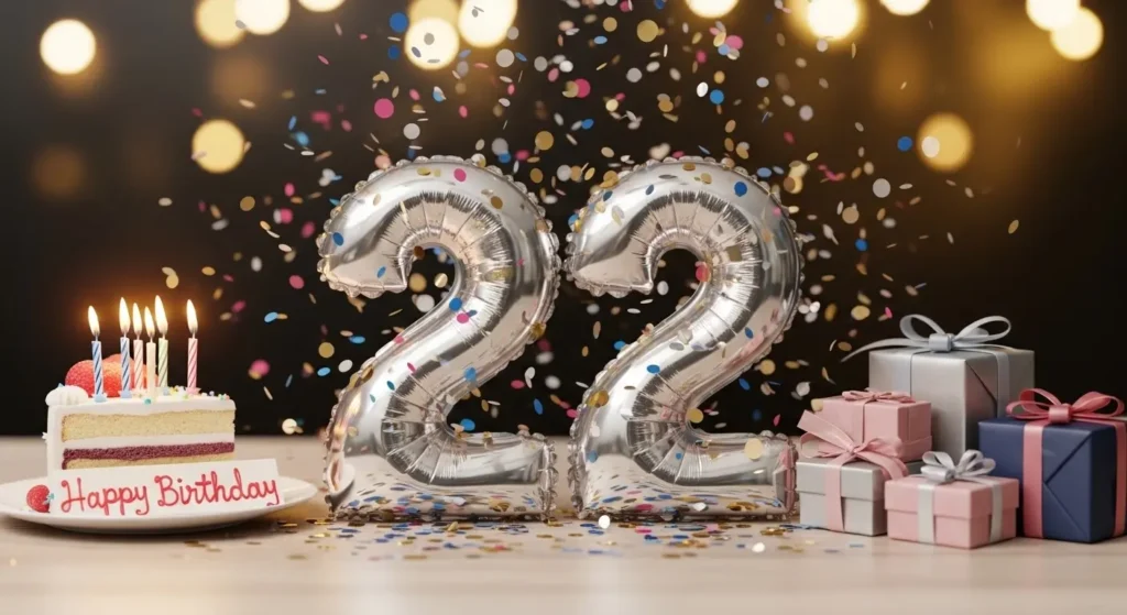 22nd Birthday Caption
