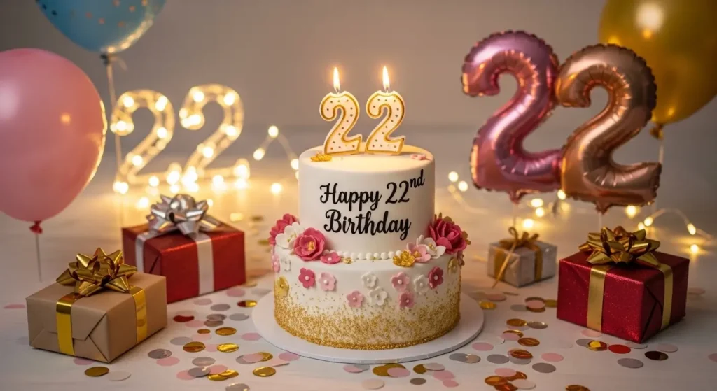 22nd Birthday Caption