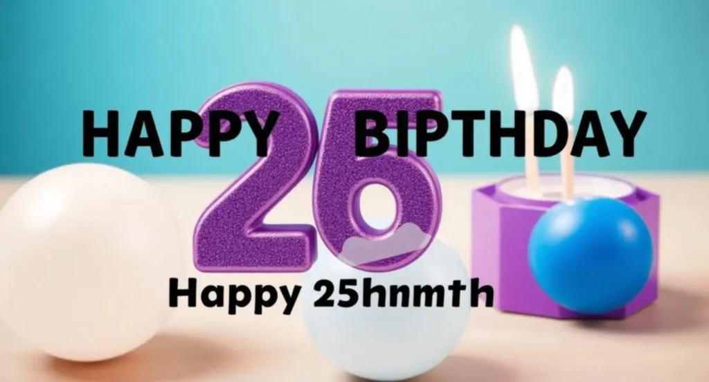 Captions for 25th Birthday