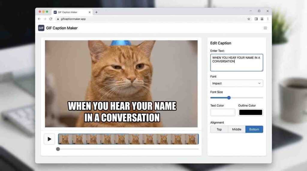 GIF Caption Maker