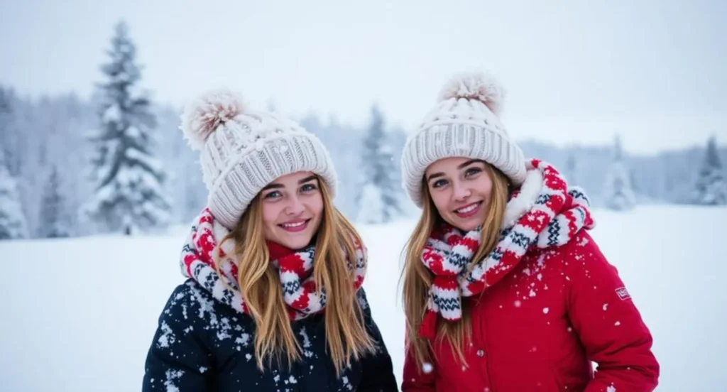 Snow Captions
