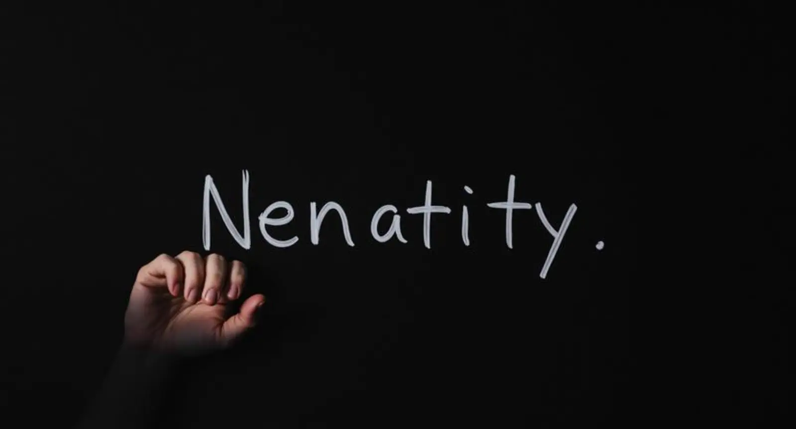 negativity synonym