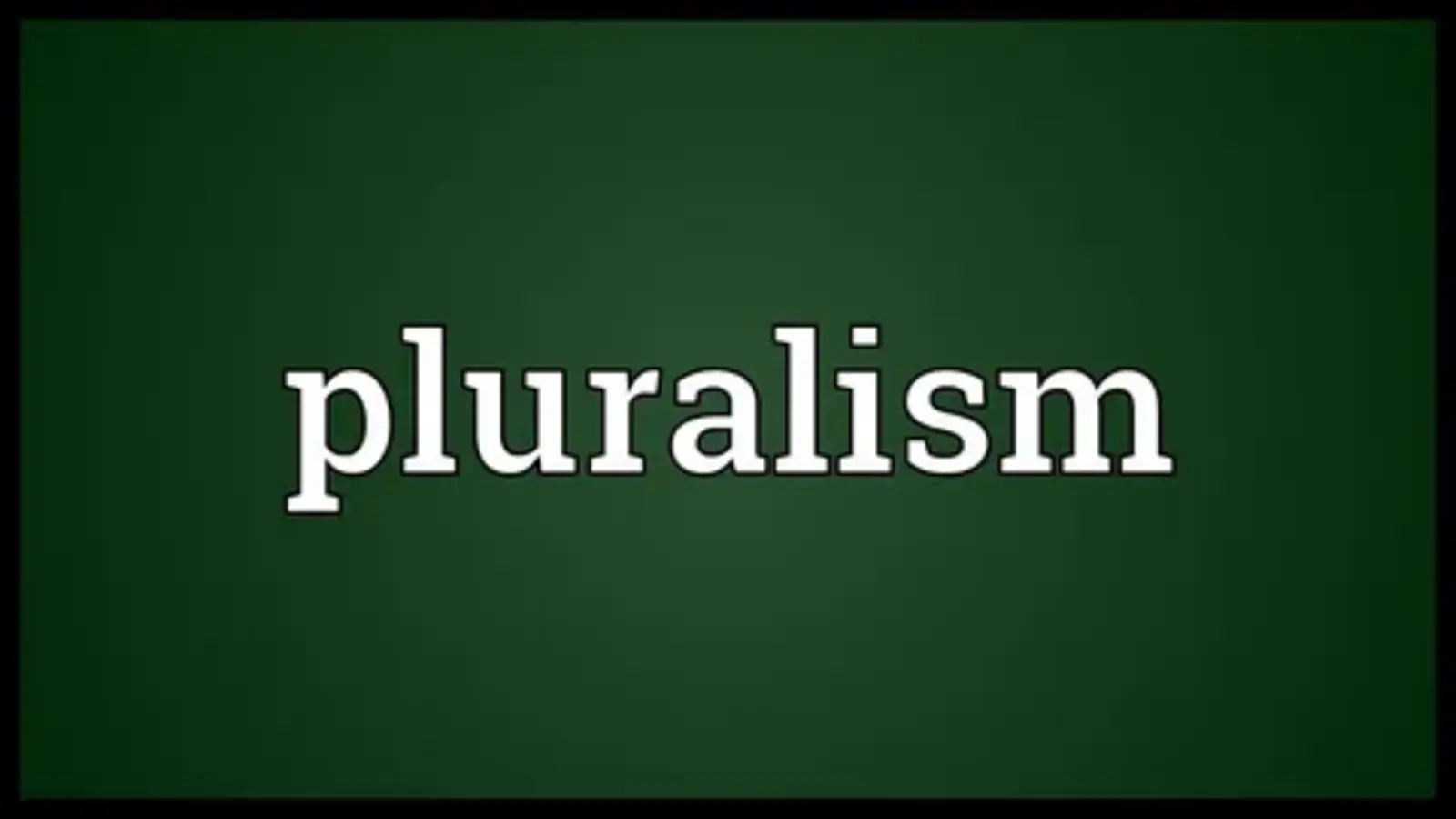 pluralistic synonym